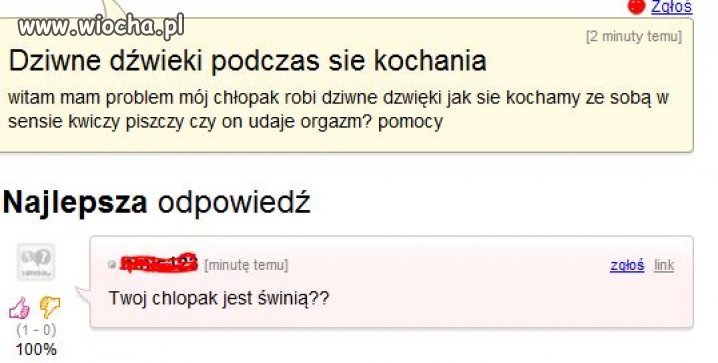 Dziwne dźwięki podczas się kochania