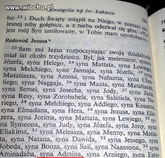 Biblia- tam też mieli swojego admina.