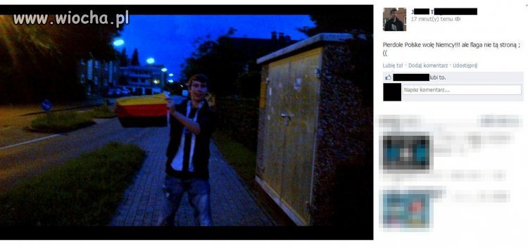 Na Fb najpierw komentarze