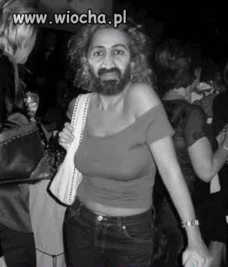 Bin laden jako kobieta 