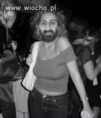 Bin laden jako kobieta 