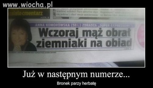 Super Express i ich oszałamiające wiadomości !