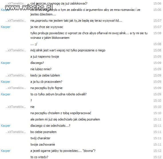 Co jeżeli ogarnę jakby to powiedzieć  "downa"?