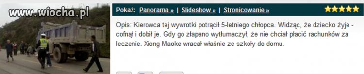 Pieniądze więcej warte od życia człowieka. 