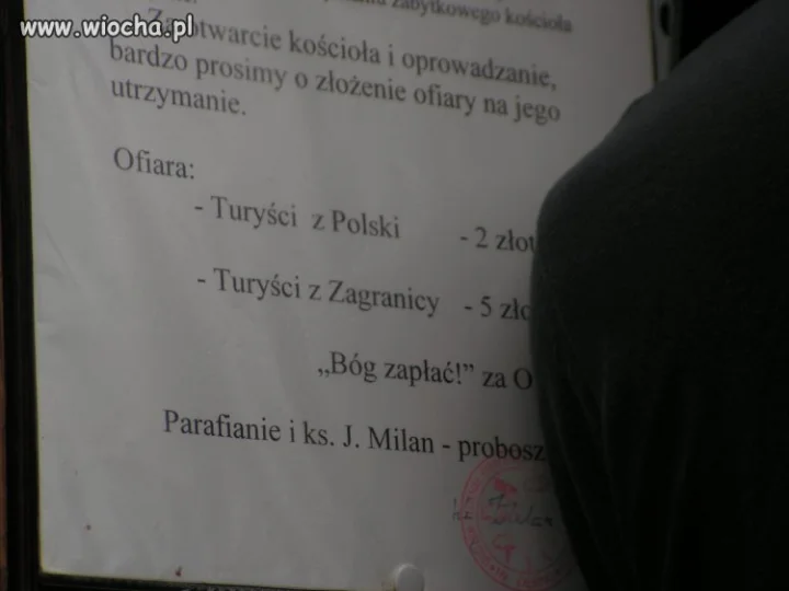 "wolne" datki na Kościół