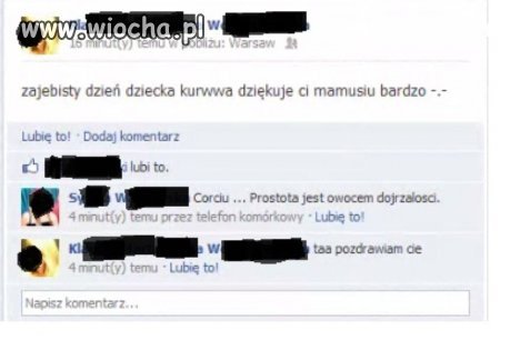 Facebook dzień dziecka