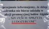 Biedronka nie chce brać udziału... 