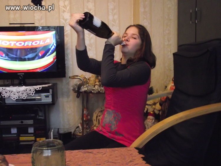 Lans na zamknięty szampan...