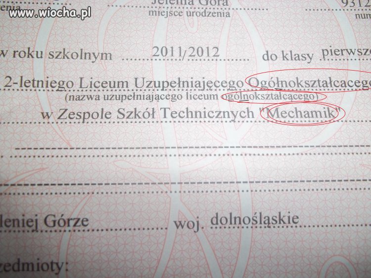 Piękne świadectwo...
