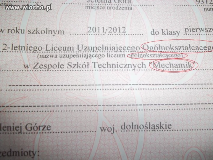 Piękne świadectwo...