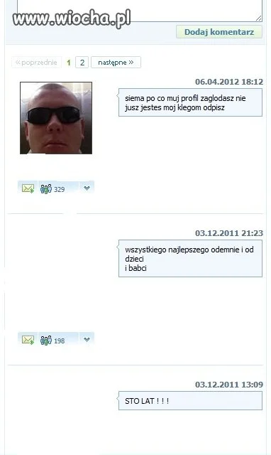 Nie jusz jestes moj kolegom odpisz