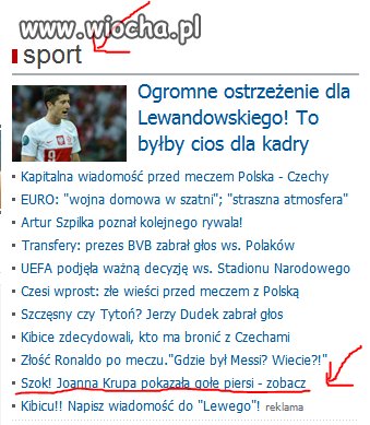 Najnowsze wiadomości sportowe