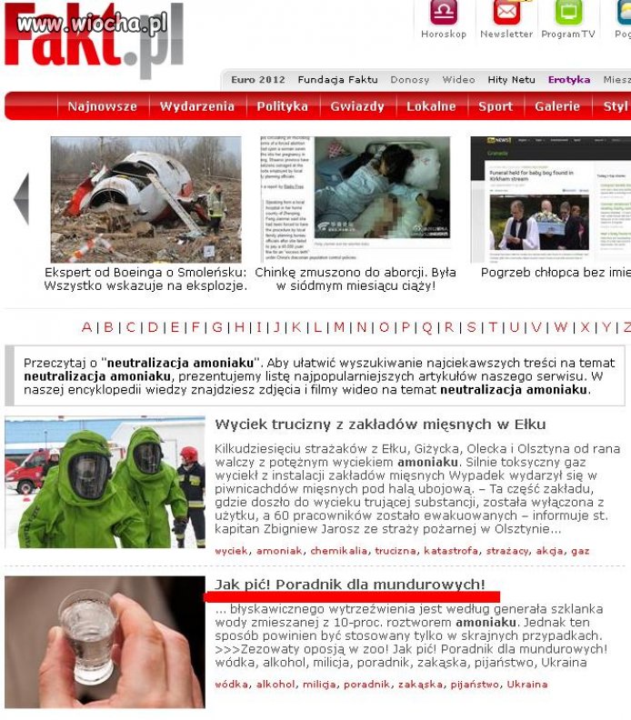 Policja to i pić może