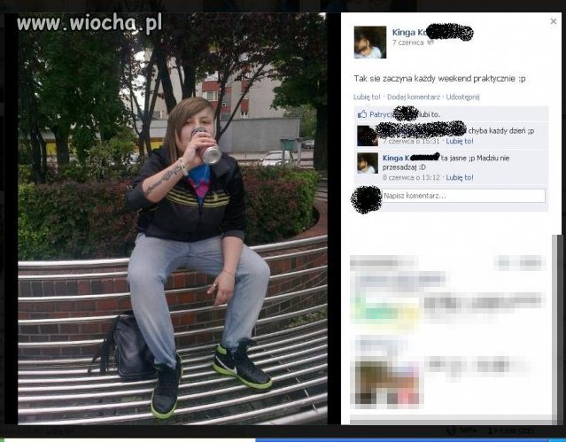 Tak się zaczyna każdy weekend...