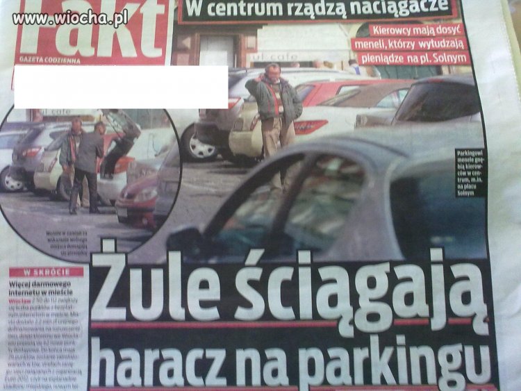 Mafia ściąga podatki...