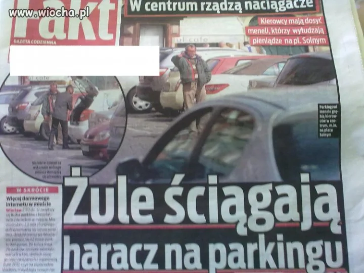 Mafia ściąga podatki...