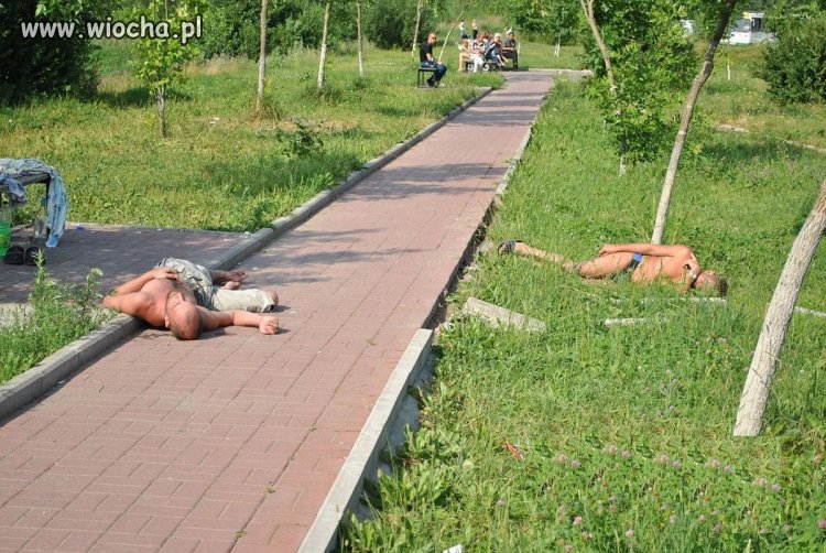 Na rodzinnym, niedzielnym spacerku 