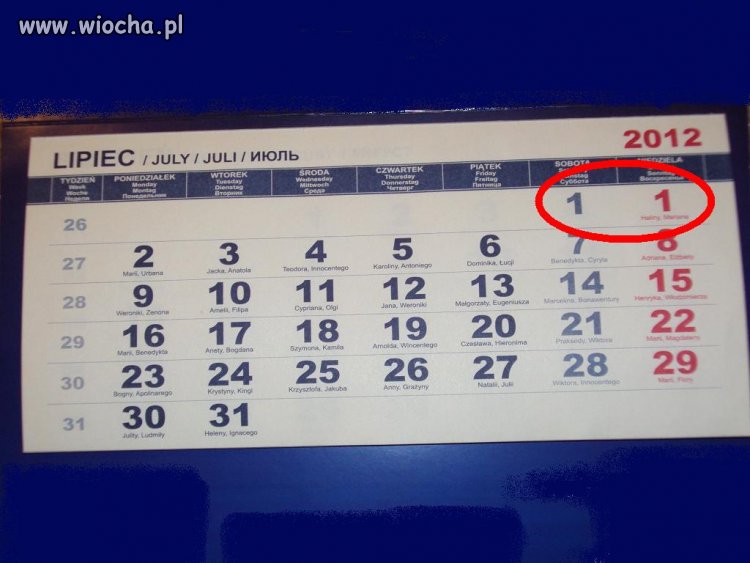 1 Lipca