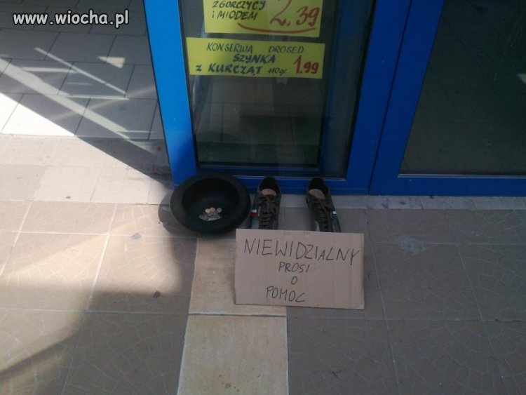 Niewidzialny prosi o Pomoc...