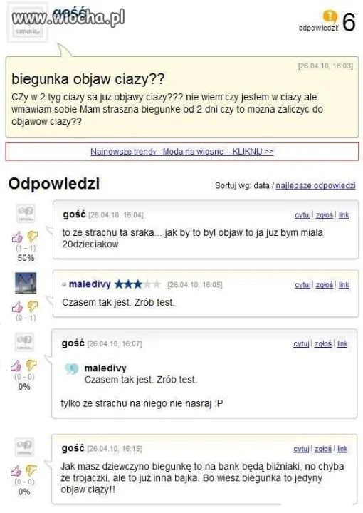 Biegunka-objaw ciąży???