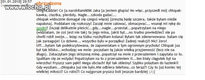 Złowrogi pryszcz!