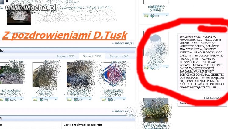 Znalezione na jednym z profili na nk 