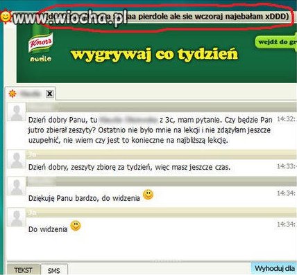 "Moi uczniowie...