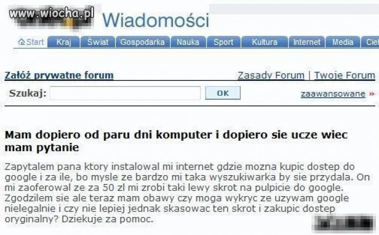 Haha masz racje, kup sobie oryginalne google haha