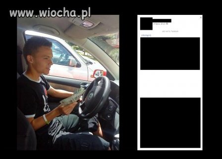Lans na auto i forsę tatusia