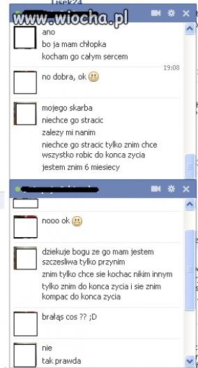 Bo ma chłopaka...