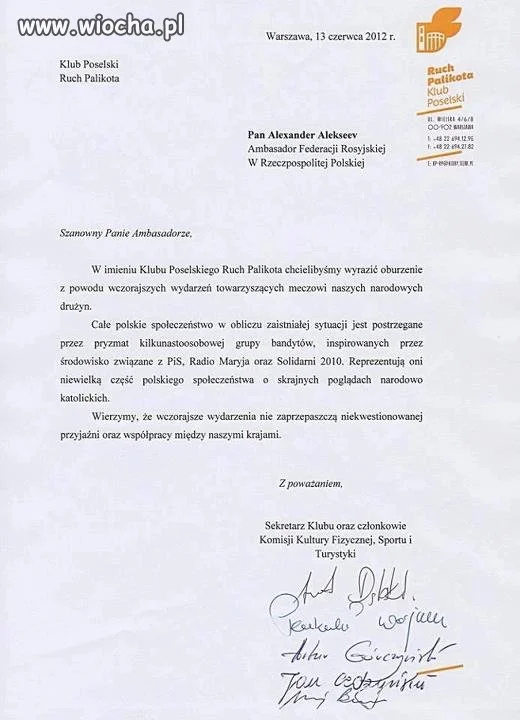 Czy oni naprawdę nie mają wstydu?