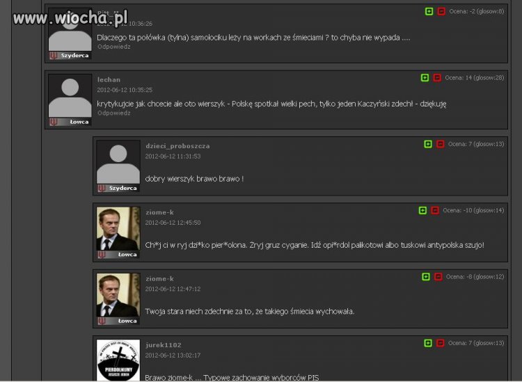 Jak to polityka potrafi namieszać nawet na tutaj