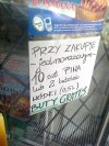 PIWO W BRZUCH, BUTY NA NOGI, WÓDKA W KIESZEŃ
