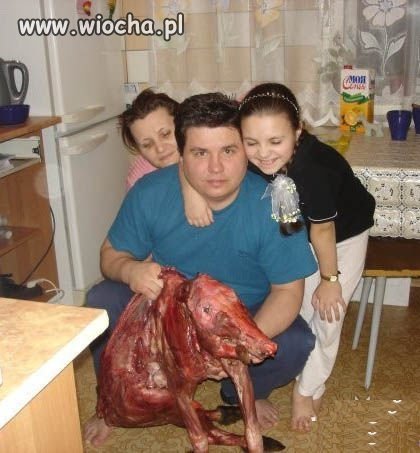 Pamiątka dla pokoleń...kto wie co będą jedli.
