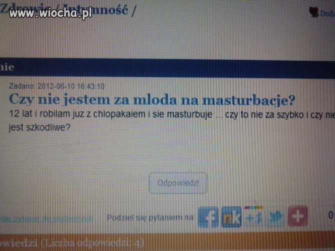 Co te dzieci teraz wyprawiają?