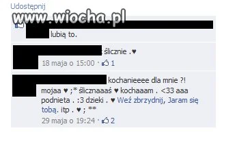 "Mojaaa ślicznaaaś kochaaam podnieta". 