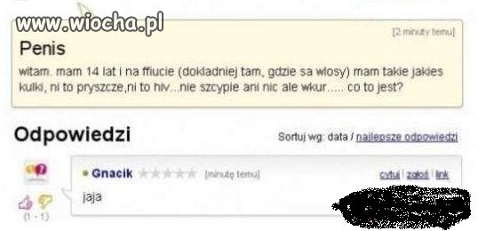 Ni to pryszcze, ni to hiv...