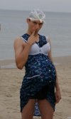 Chłopaczyna na plaży