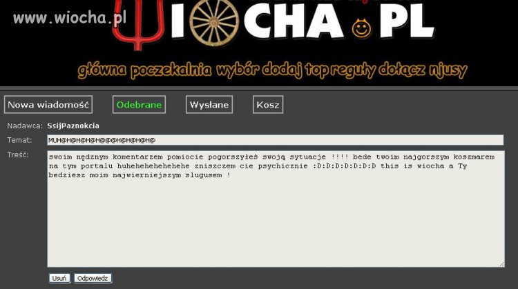 Postrach portalu