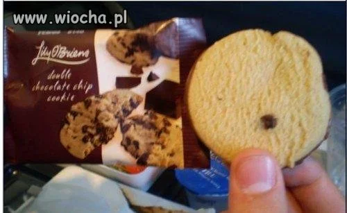 Raczej śladowe ilości czekolady