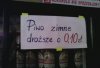 Zimne piwo droższe 