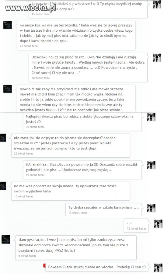 Strach z nim pisać. Obsmaruje Cie za darmo z góry