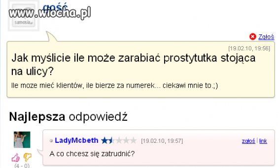 Hahaha szczere pytanie 