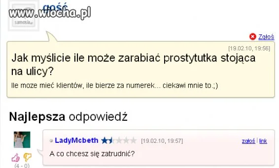 Hahaha szczere pytanie 