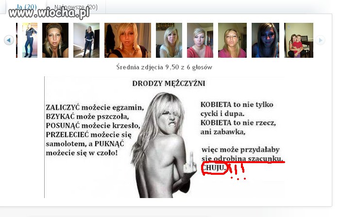 I kto tu mówi o szacunku???
