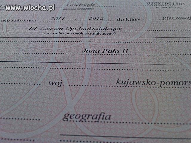 Mała pomyłka...