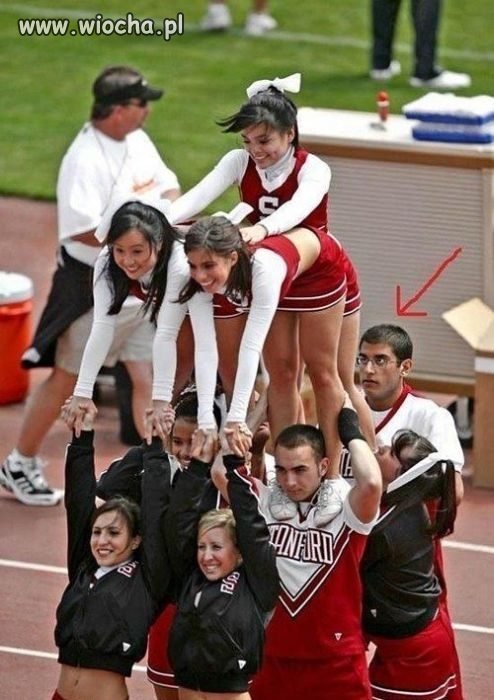 Pomocnik cheerleaderek