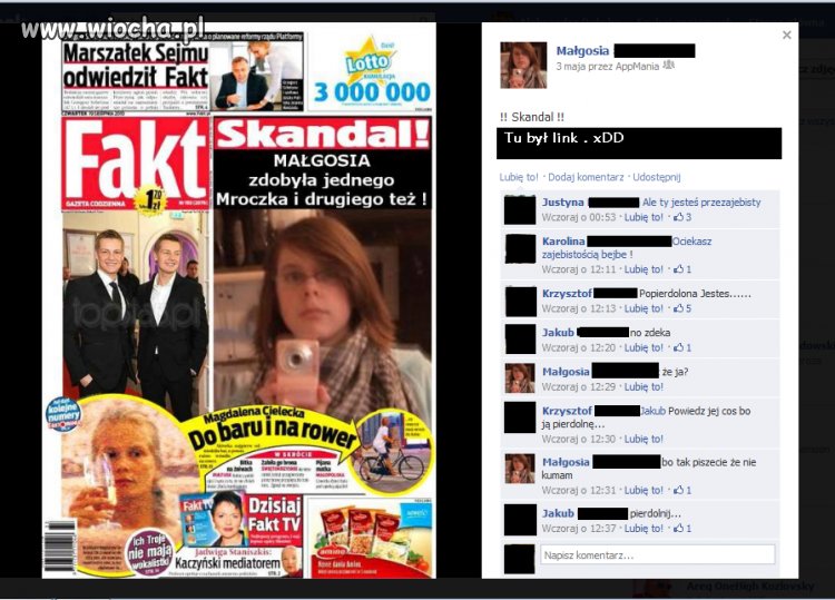 Jak na to patrzę, to jestem za aborcją ...