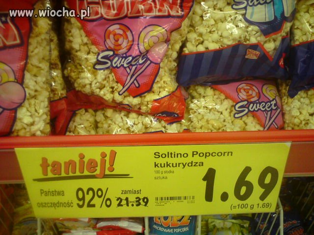 Generalnie to lubię popcorn, ale ta promocja 