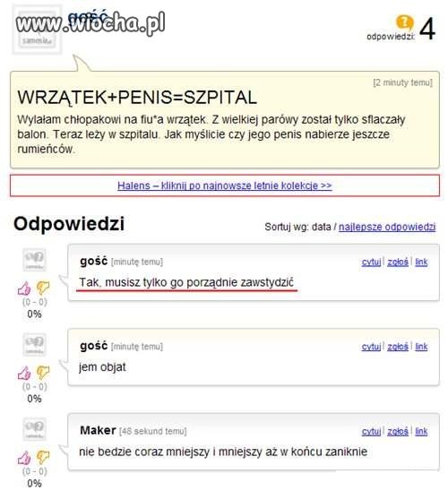 Wstyd się przyznać 